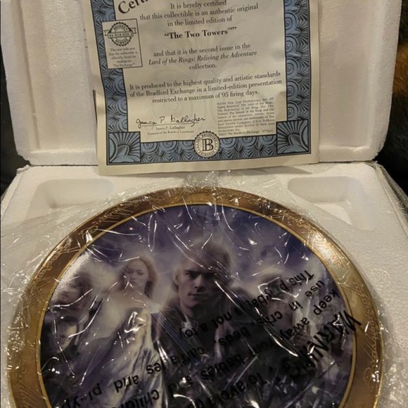 Lord of the Rings Collector's Edition Plates - Picture 8 of 10